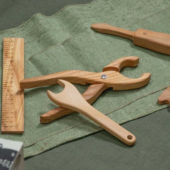 Set d'outils en bois - Les Petits Raffineurs