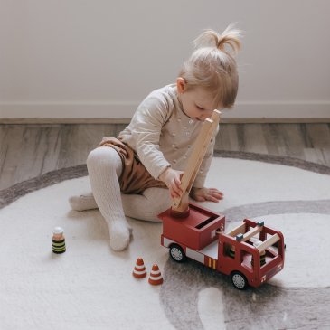 Jouet de rampe de voiture pour 1 2 cadeaux de garçon de 3 ans, jouet de  piste de course d'enfant en bas âge avec 4 voitures en bois et garage de 3  voitures