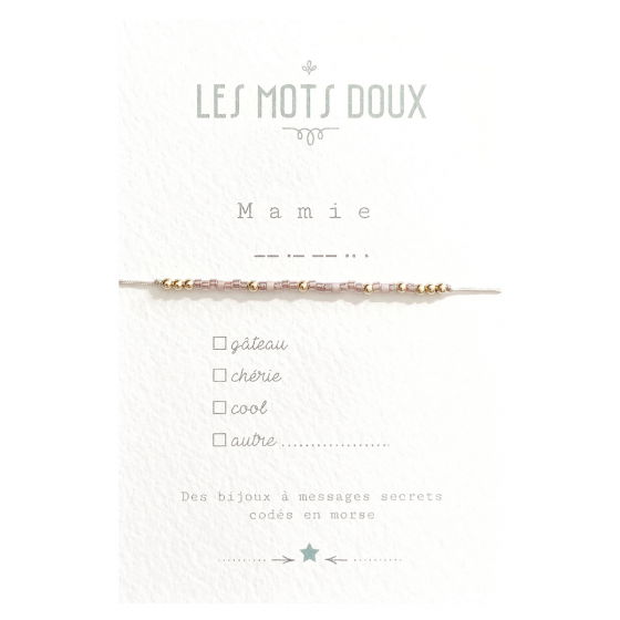 Bracelet à message (Les Mots Doux) - Image 8