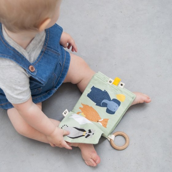 Livres d'éveil en textile - livre bébé - livre premier âge