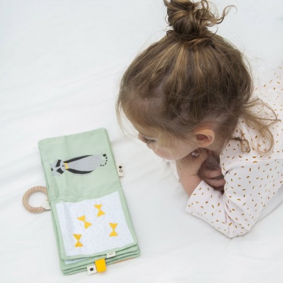 Livre d'éveil à flaps Animaux (2 ans et +) Trixie Baby - Dröm Design